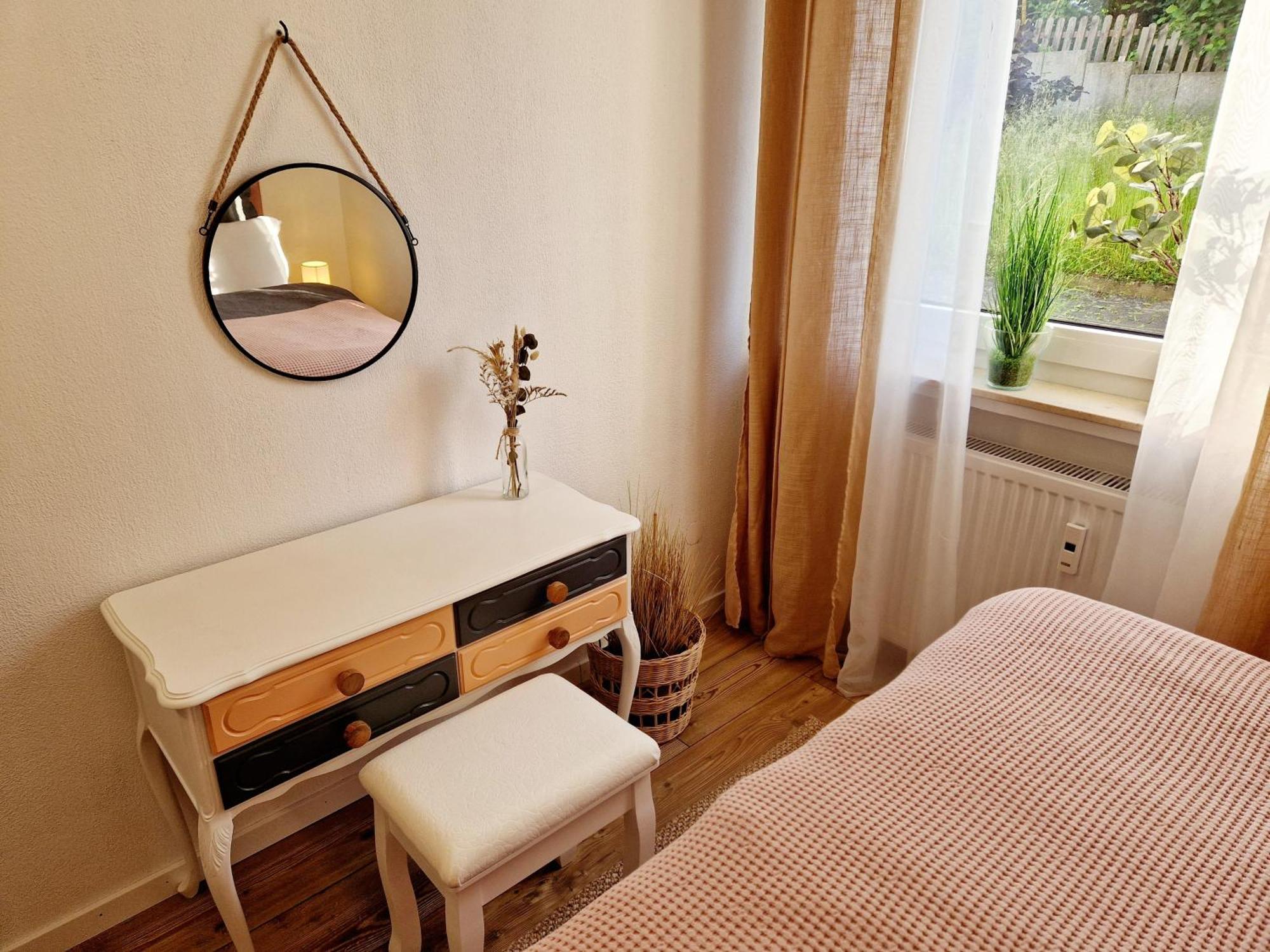 Ferienwohnung Sonnenhang Im Boho-Stil Mit Balkon 莫内西 外观 照片