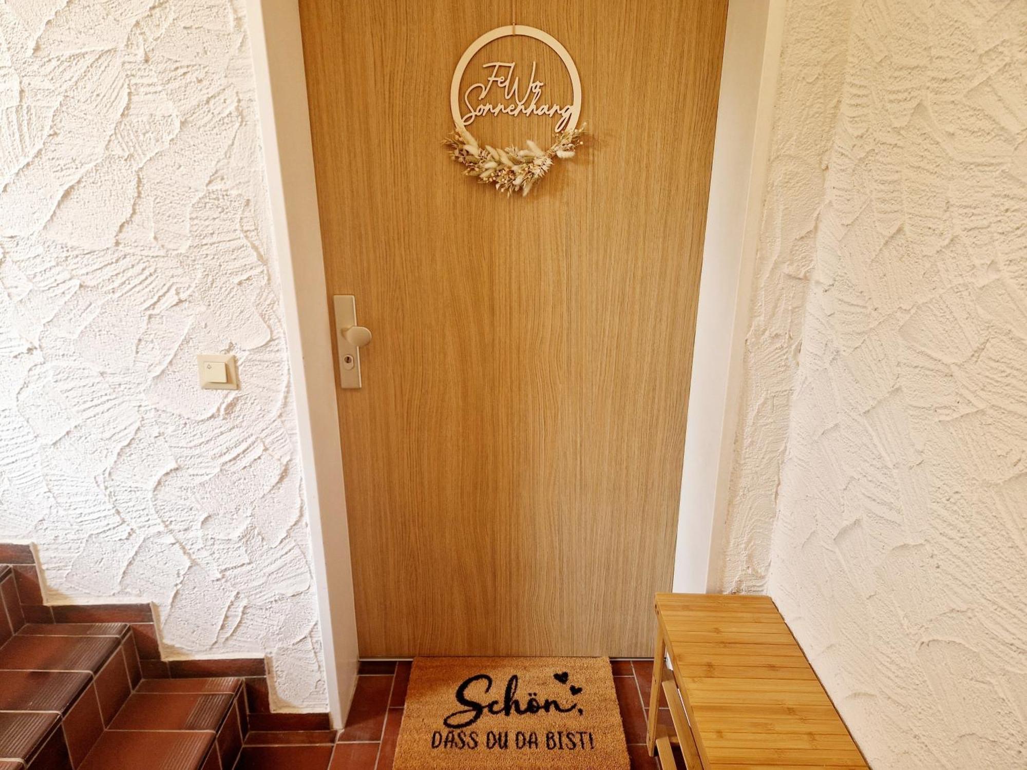Ferienwohnung Sonnenhang Im Boho-Stil Mit Balkon 莫内西 外观 照片